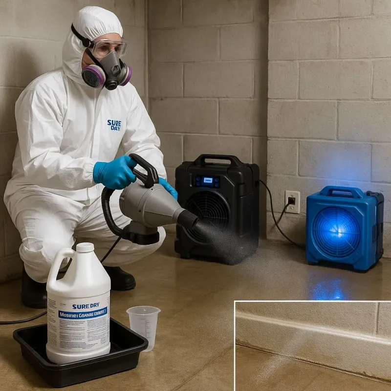 Sanitization and Odor Removal process in Nesquehoning, PA