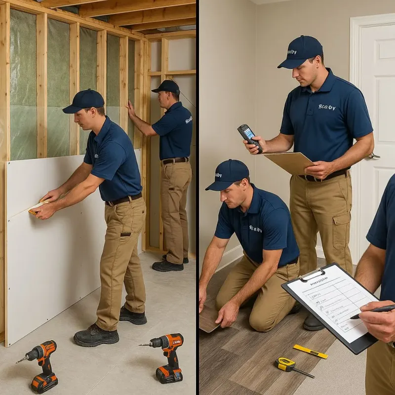 Repairs and Reconstruction process in Nesquehoning, PA